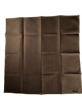 Vintage Céline Paris Cotton Scarf / Pocket Square – Horse Carriage Logo – NWT